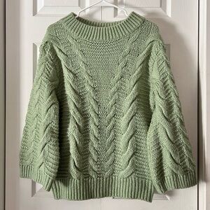 Princess Polly Oversized Cable Knit Sweater